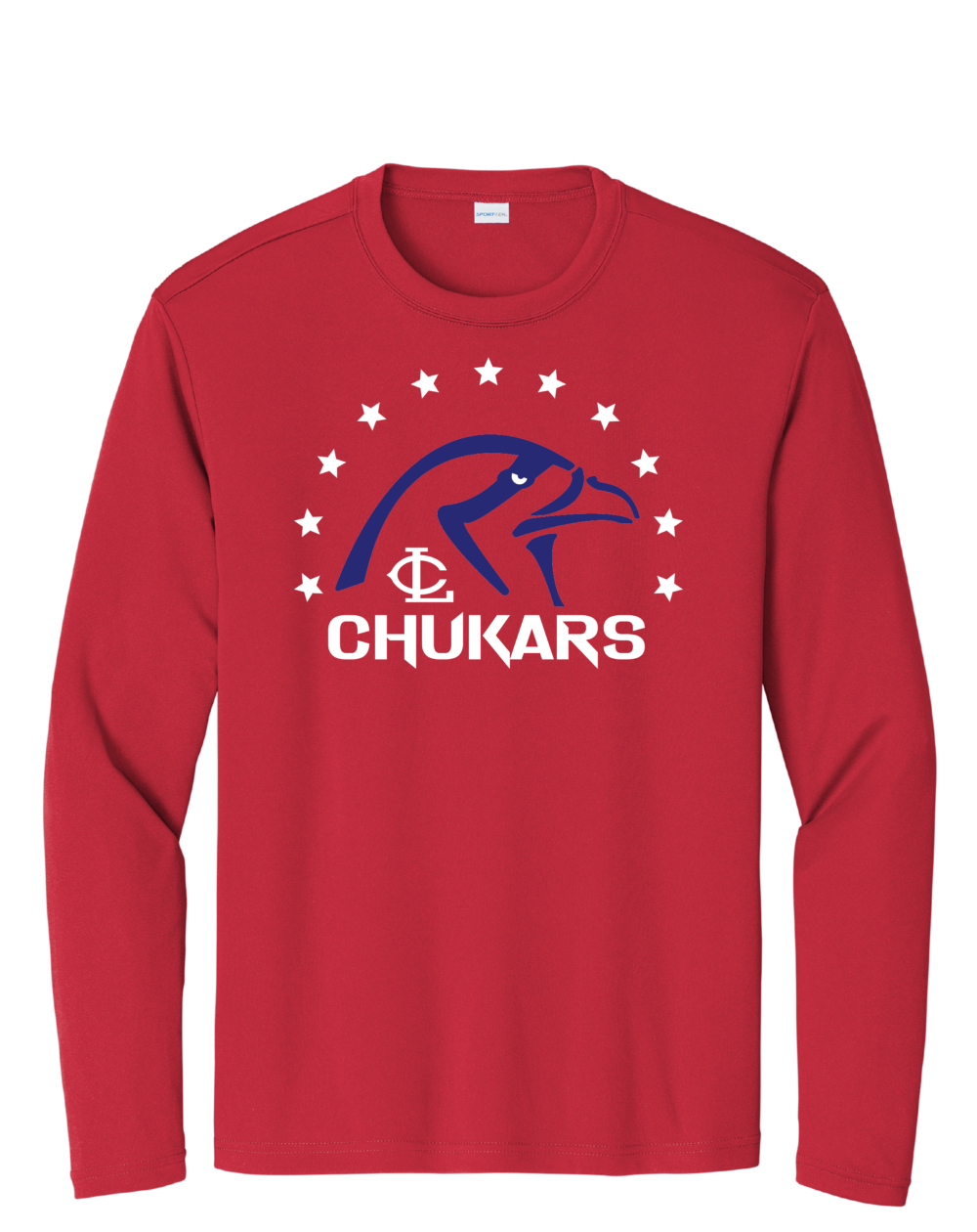 Red Dri-Fit Long-Sleeve T-Shirt