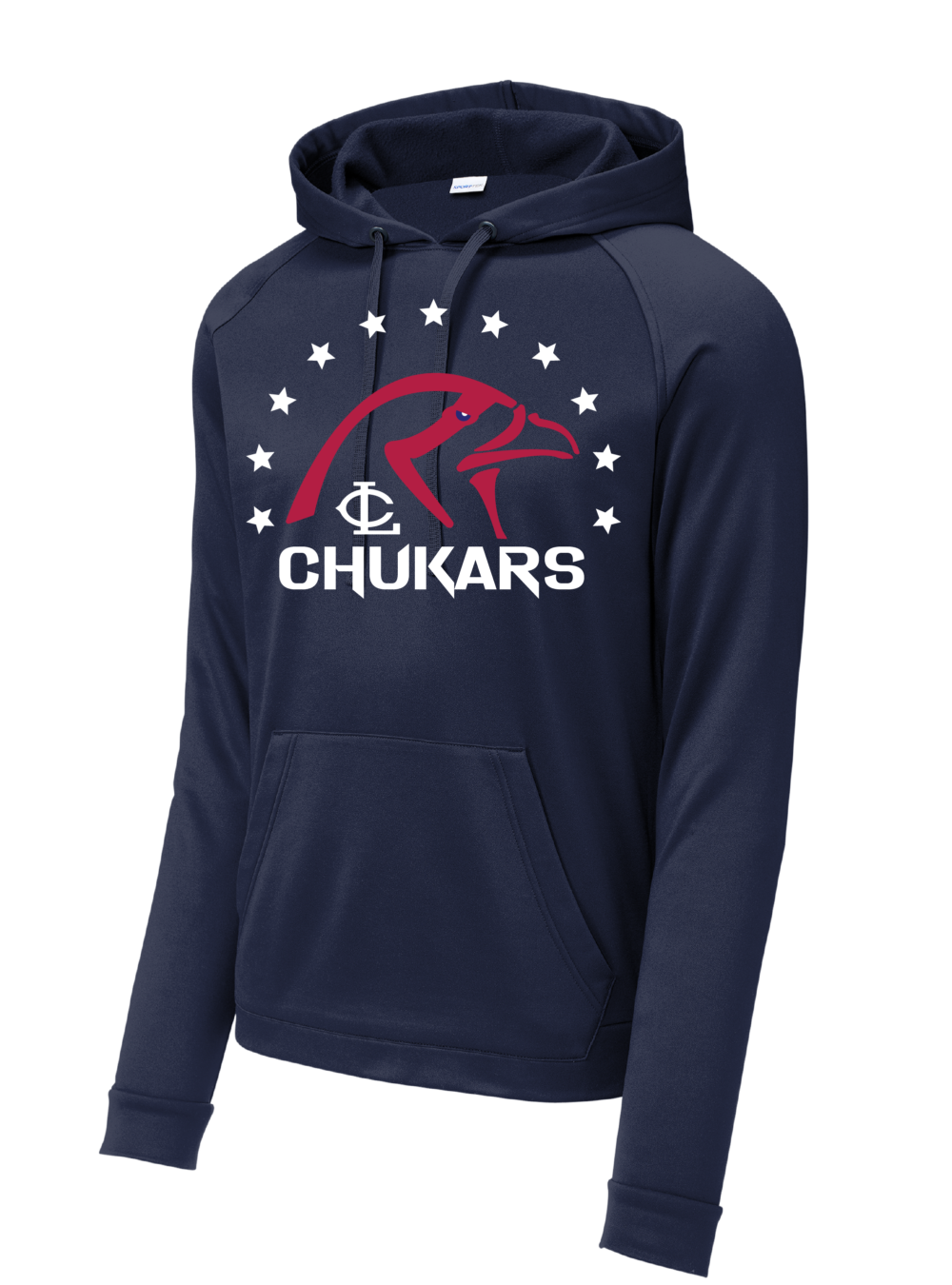 Navy Fleece Pullover Hoodie