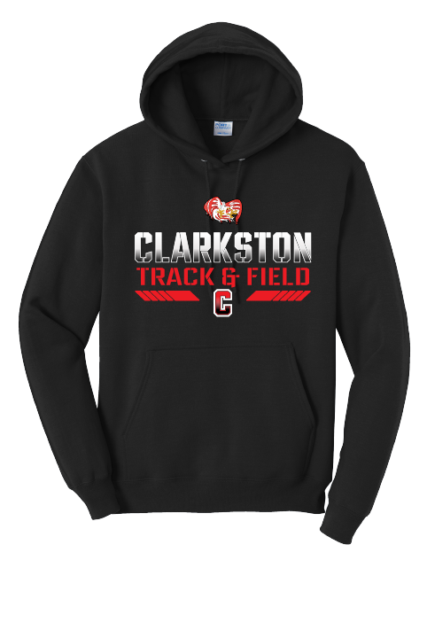 CLK Fleece Pullover Hooded Sweatshirt