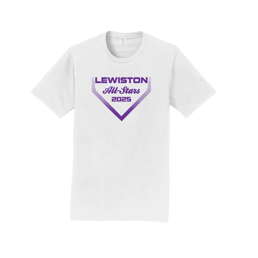 LL All Stars Ring Spun Cotton Adult Tee White