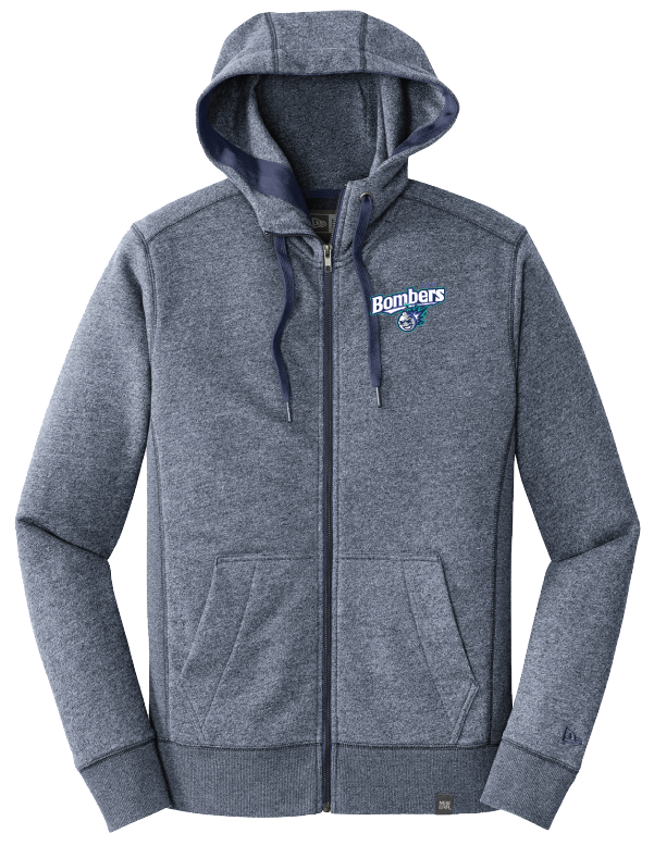 Bomber New Era® French Terry Full-Zip Hoodie