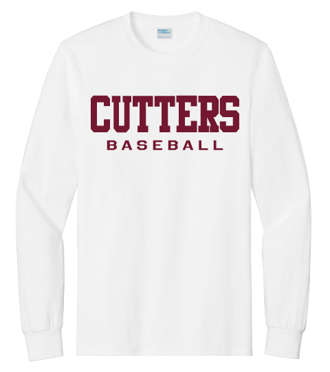 CUTTHROATS Baseball Adult Cotton Long-Sleeve