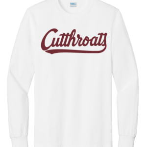 CUTTHROATS LOGO Adult Cotton Long-Sleeve