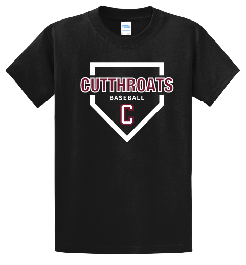 CUTTHROATS Baseball Youth Cotton T-Shirt