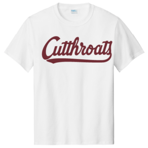 CUTTHROATS LOGO Adult Cotton T-Shirt