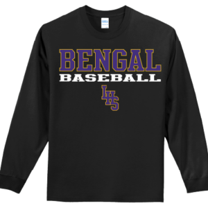 Bengal Baseball Long Sleeve Cotton Tee